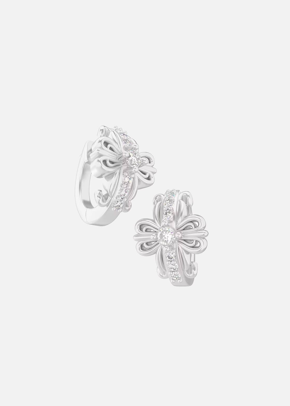 Royal Divine Hoop Earrings