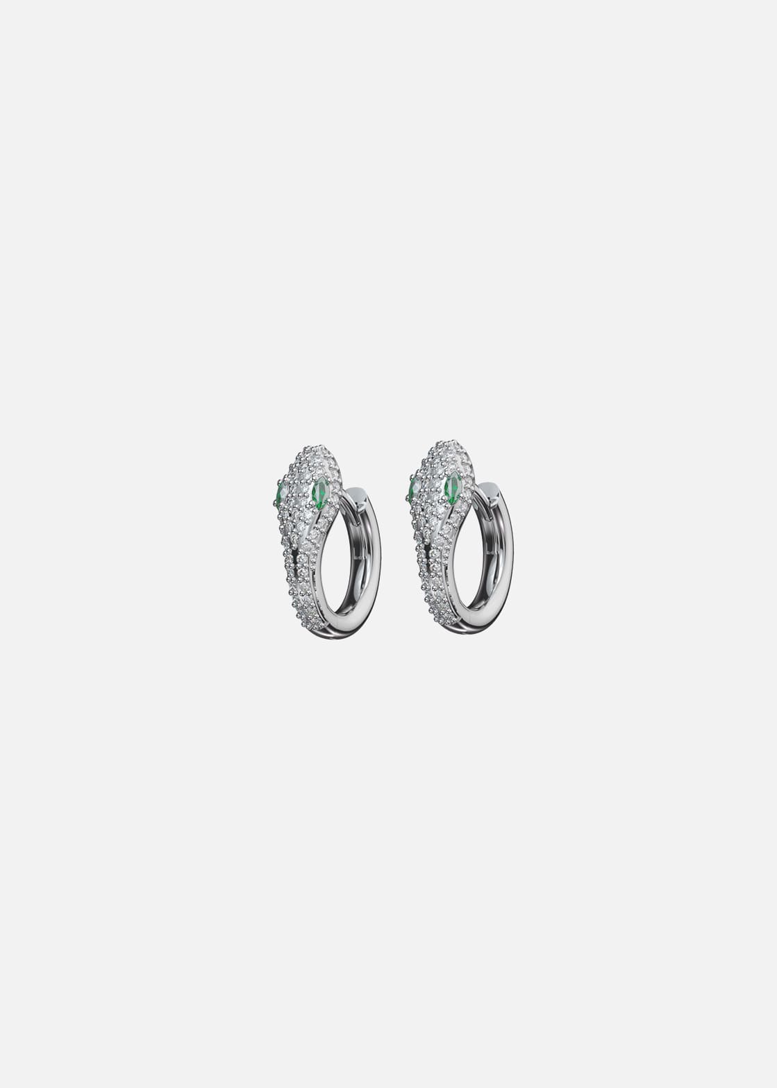 Ouroboros Hoop Earrings