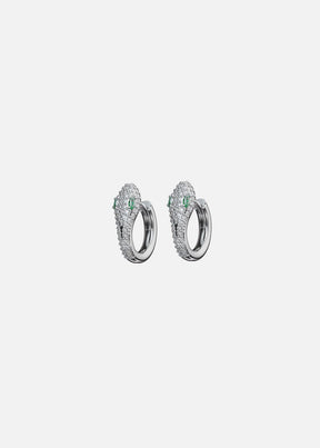 Ouroboros Hoop Earrings