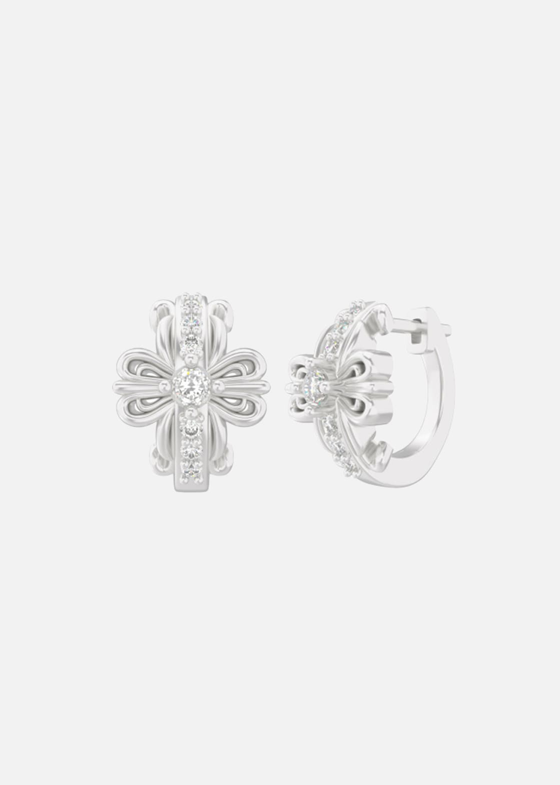 Royal Divine Hoop Earrings